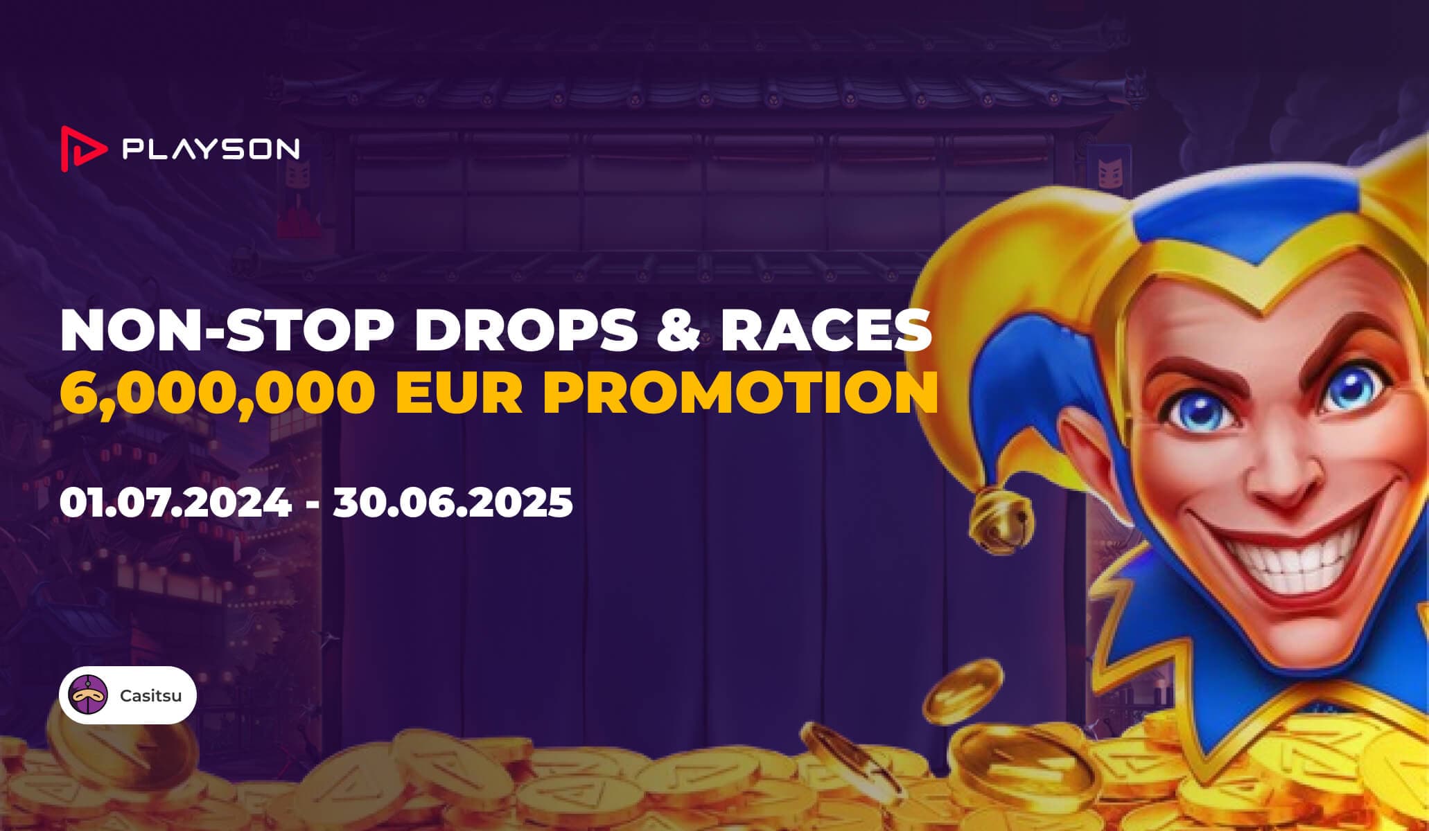 Tournaments By Playson: Non-Stop Drops & Races img
