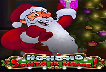 Ho Ho Ho Santa is Home img
